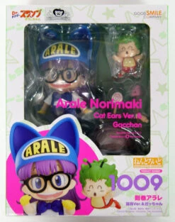 GOOD SMILE COMPANY Good Smile Nendoroid 1009 Arale Norimaki: Cat Ears Ver. & Gatchan (Dr. SLUMP ARALE CHAN)