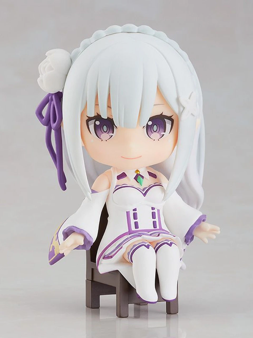 Good Smile Company Nendoroid Swacchao! Emilia (Re:ZERO -Starting Life In Another World-) - Image 2