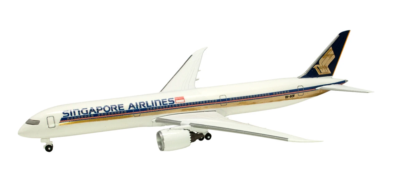 F-toys World's Airline Series 1/500 Scale Singapore Airlines 1 BOX 10 Kits Set - Image 6