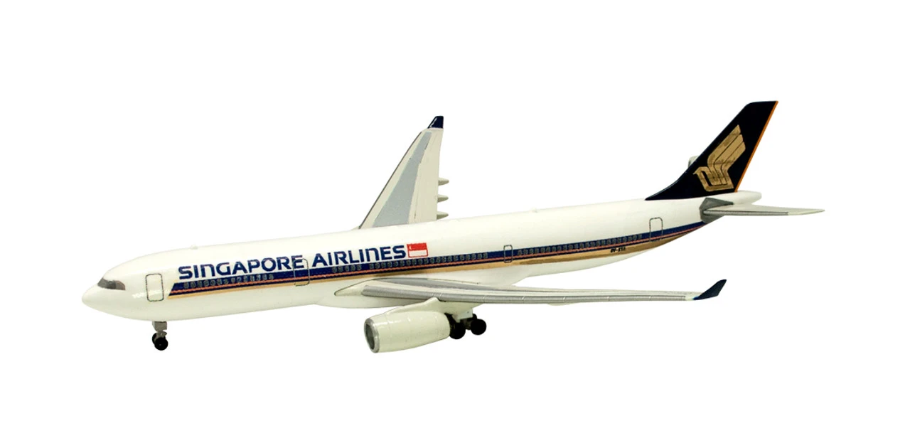F-toys World's Airline Series 1/500 Scale Singapore Airlines 1 BOX 10 Kits Set - Image 7
