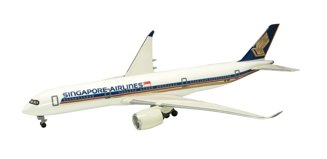 F-toys World's Airline Series 1/500 Scale Singapore Airlines 1 BOX 10 Kits Set - Image 10
