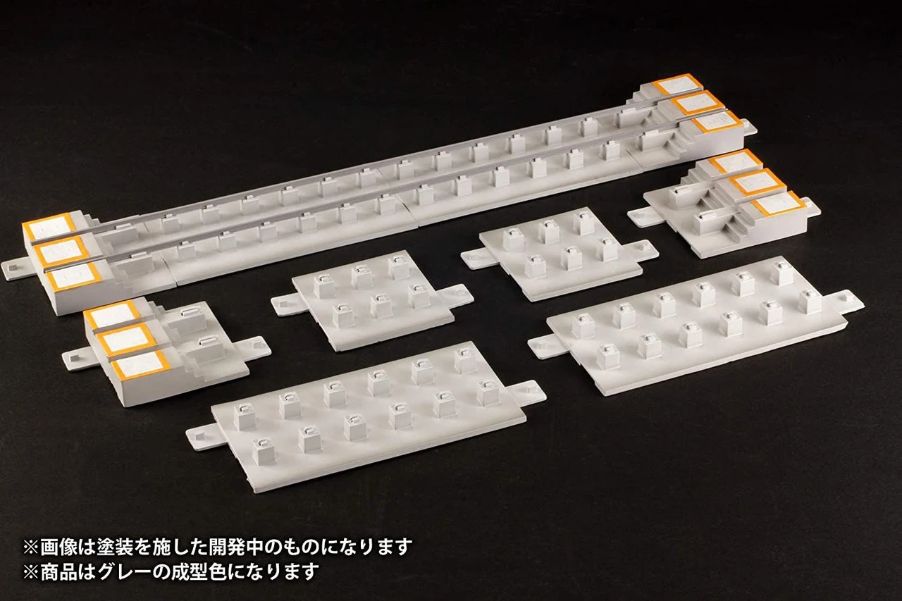 Plum 1/80 Plastic Kit MS039 Pit Track (HO Scale) - Image 3
