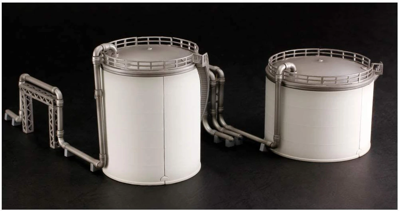Plum Plastic Kit PP079 Industrial Area A Storage Tank (Non-Scale) - Image 6