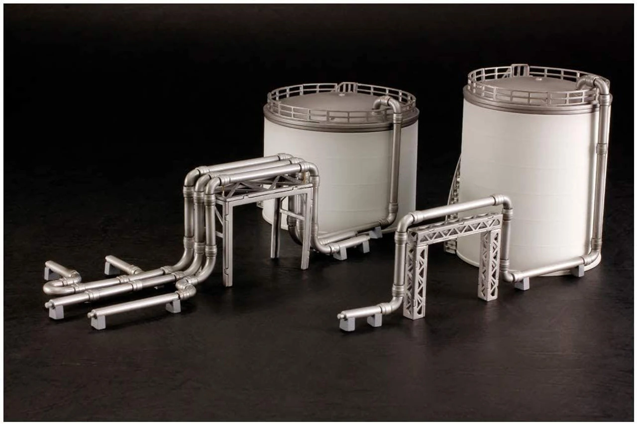 Plum Plastic Kit PP079 Industrial Area A Storage Tank (Non-Scale) - Image 3