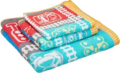 Popondetta Shinkansen Picto Design Towel Set (3 Pcs)