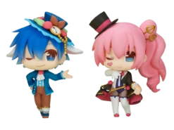 EMONTOYS Piapro Characters Trading Figure KAITO & Megurine Luka (Hatsune Miku)