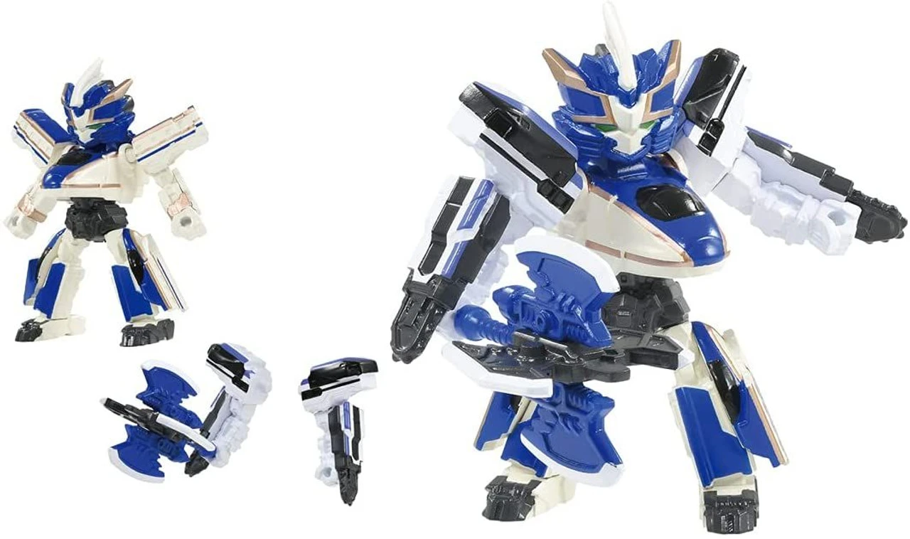 Takara Tomy Pla-Rail Shinkansen Henkei Robo Shinkalion Z Z Gattai Collection E7 Azusa