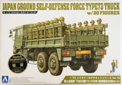 Aoshima 1/72 JGSDF Japan Ground Self Defence Force Type 73 Truck Plastic Model Kit