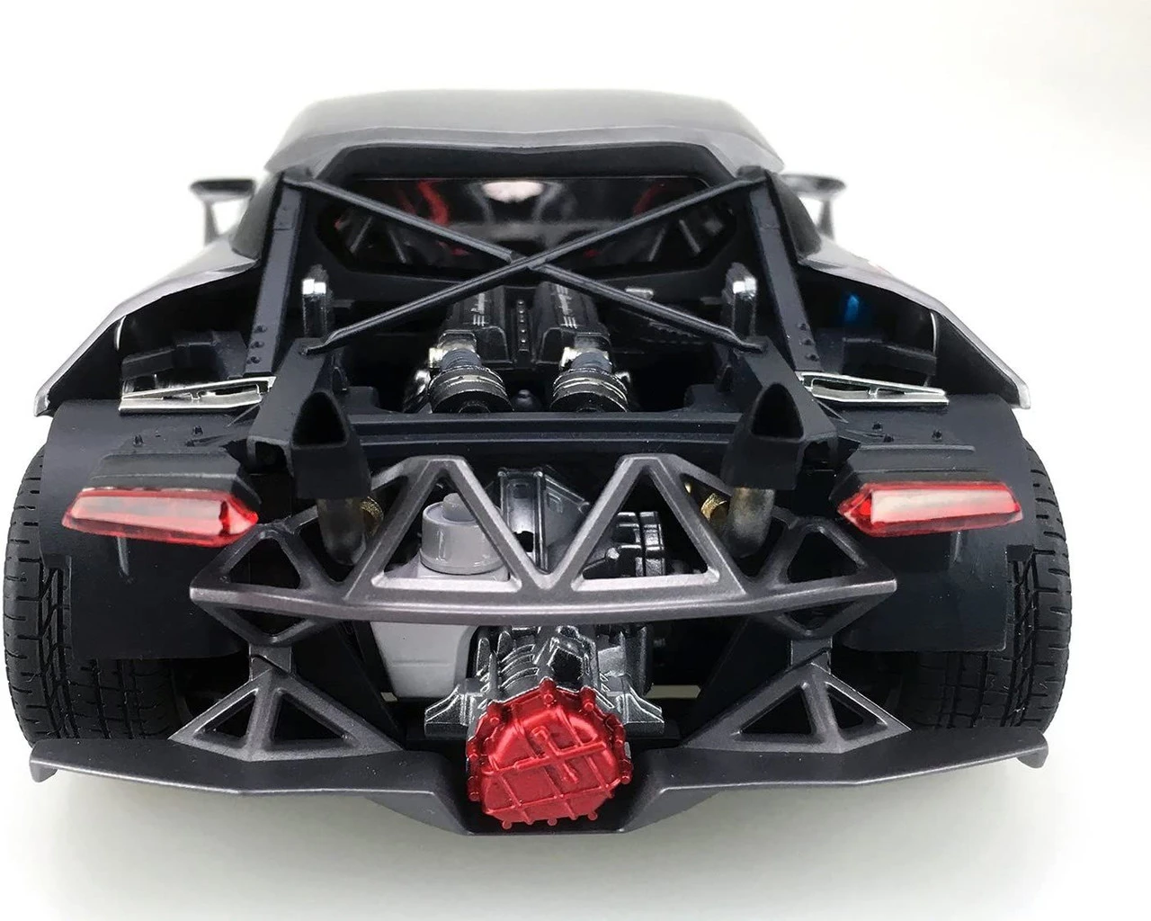 Aoshima The Super Car 1/24 Lamborghini Sesto Elemento '10 Plastic Model - Image 13