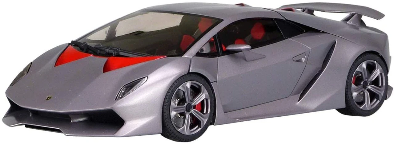 Aoshima The Super Car 1/24 Lamborghini Sesto Elemento '10 Plastic Model - Image 4