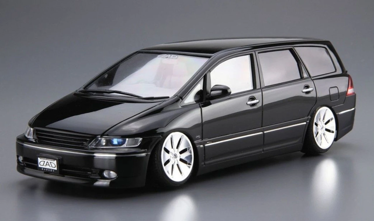 Aoshima The Tuned Car No.17 1/24 D.A.D RB1 Odyssey ā03 Honda Plastic Model Plastic Model - Image 3