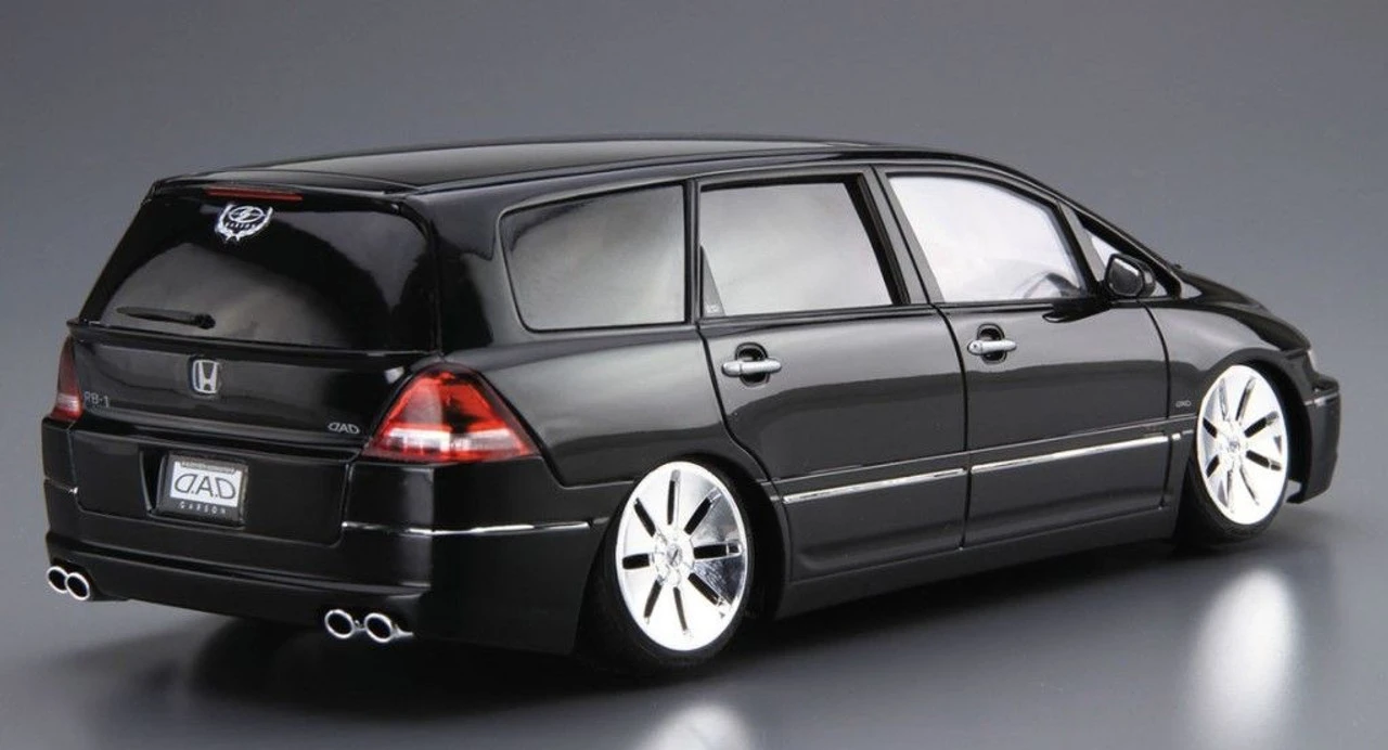 Aoshima The Tuned Car No.17 1/24 D.A.D RB1 Odyssey ā03 Honda Plastic Model Plastic Model - Image 4