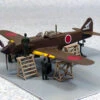 Aoshima 1/72 Kawasaki Type 3 Ki-61-II-Kai Ver.2 Plastic Model