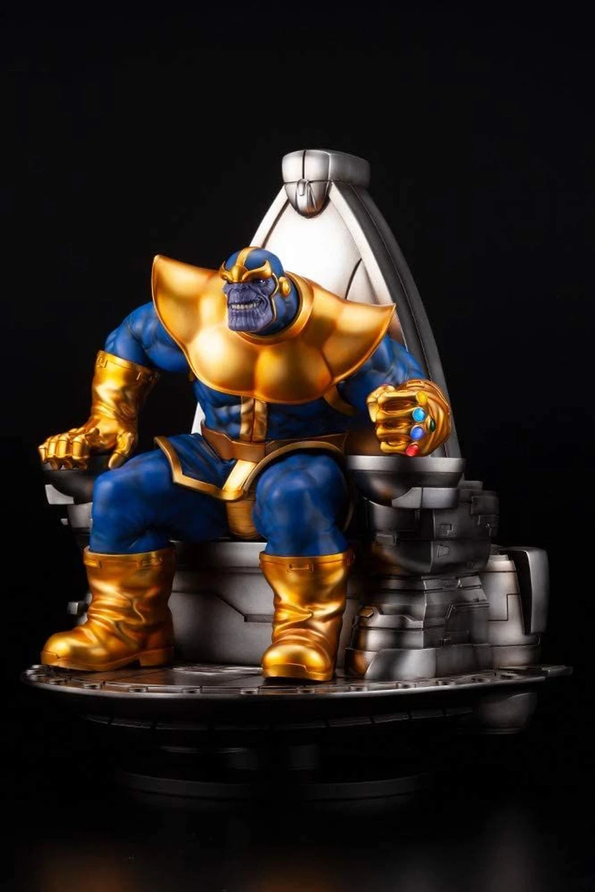 Kotobukiya Fine Art Staue Thanos On Space Throne (Marvel) - Image 3