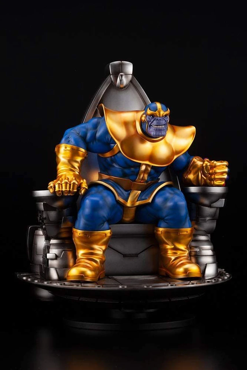 Kotobukiya Fine Art Staue Thanos On Space Throne (Marvel) - Image 5