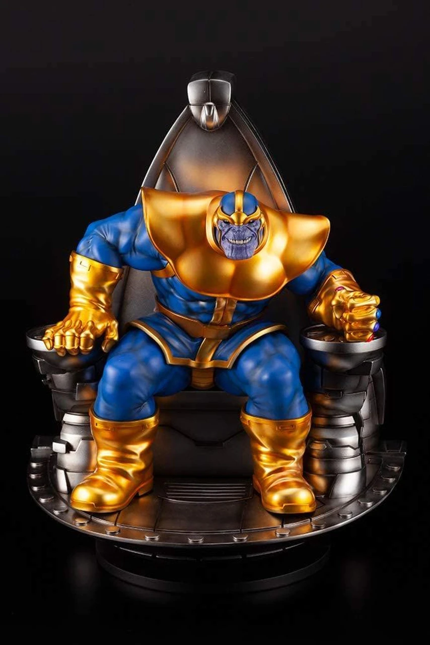 Kotobukiya Fine Art Staue Thanos On Space Throne (Marvel) - Image 4