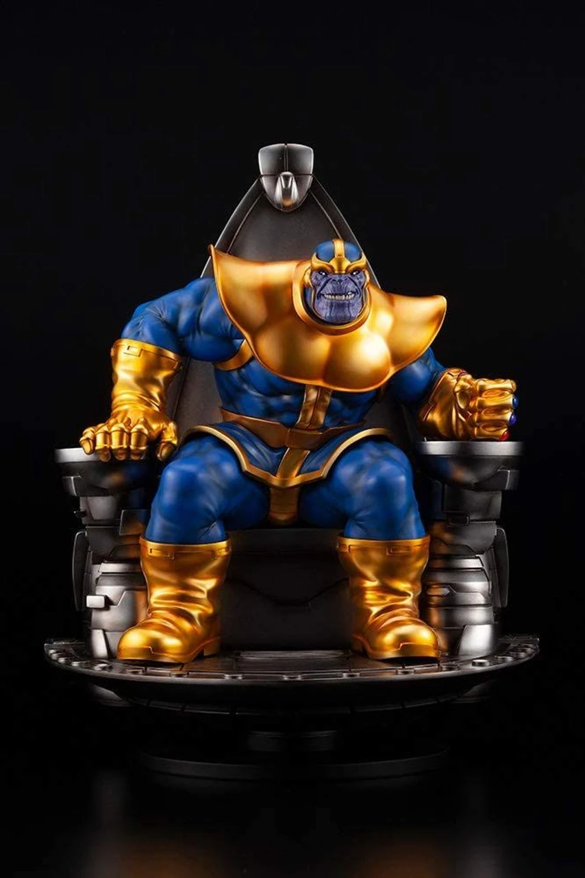 Kotobukiya Fine Art Staue Thanos On Space Throne (Marvel) - Image 8