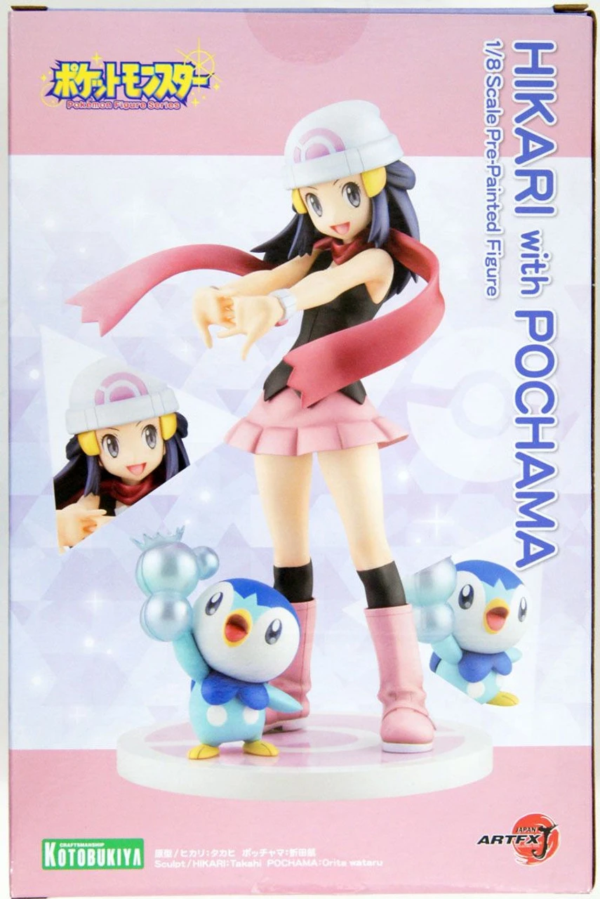 Kotobukiya ARTFX J Dawn With Piplup 1/8 Figure (Pokemon) - Image 3