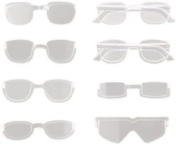 Kotobukiya Sousai Shoujou Teien 1/10 After School Glasses Set Plastic Model