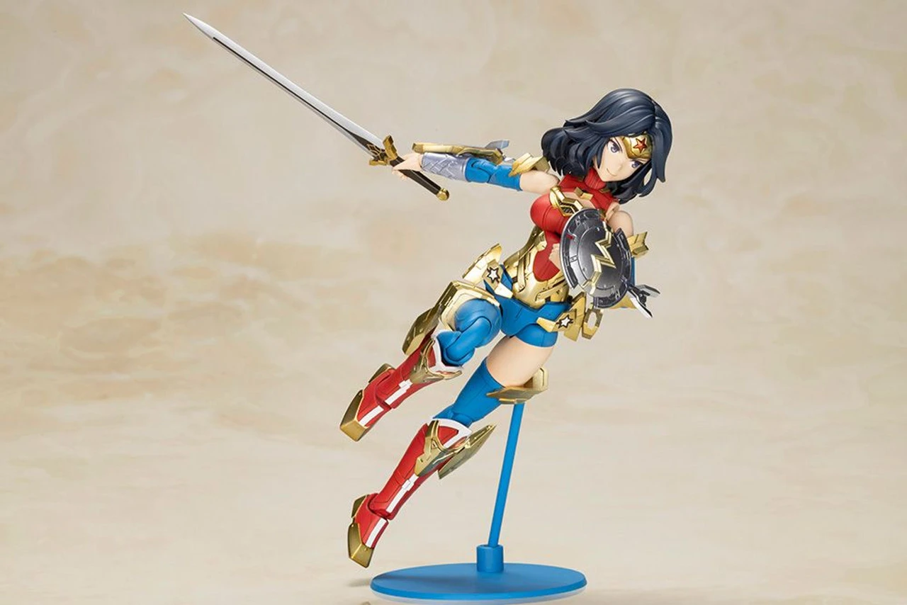 Kotobukiya Wonder Woman Another Color Humikane Shimada Ver. Plastic Model - Image 5