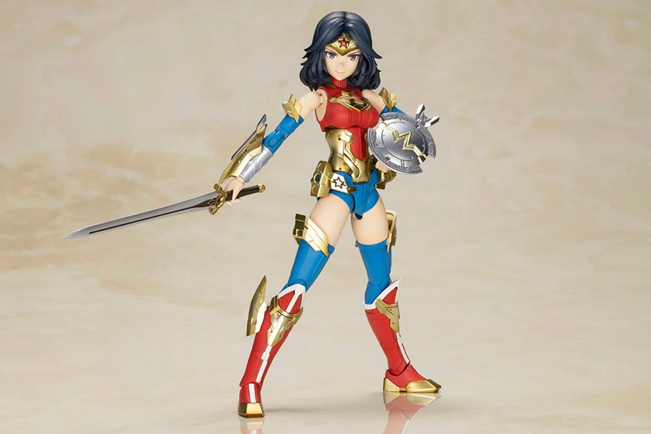Kotobukiya Wonder Woman Another Color Humikane Shimada Ver. Plastic Model - Image 4