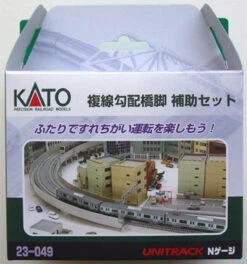 Kato 23-049 Double Track Viaduct Gradual Pier Set (N Scale)