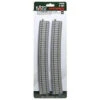 Kato 2-321 Concrete Tie Large Radius Curve Track R1546mm (60 7/8") 11.25 (4 Pcs.) (HO Scale)
