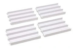 Tamiya 69574 Mini 4WD Japan Cup Junior Circuit Straight Section White 4pcs