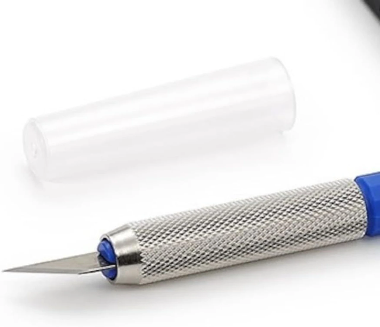Tamiya Craft Tools Modeler's Knife (Blue) - Image 2