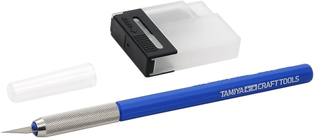 Tamiya Craft Tools Modeler's Knife (Blue)