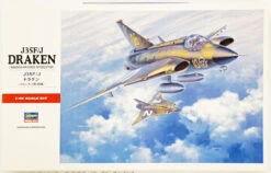 Hasegawa 1/48 J35F/J Draken (Swedish Air Force Interceptor) Plastic Model