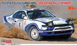 Hasegawa 1/24 Toyota Celica Turbo 4WD '1994 Qatar Rally Winner' Plastic Model