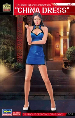 Hasegawa 1/12 Real Figure Collection No.23 China Dress Resin Figure Kit