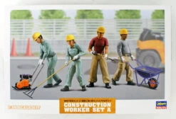 Hasegawa 1/35 Construction Workers Set A Plastic Model