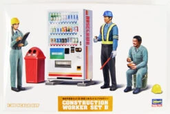 Hasegawa 1/35 Construction Workers Set B Plastic Model