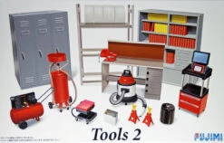Fujimi Garage & Tool Series 1/24 Tools No.2 Plastic Model