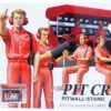 Fujimi Garage & Tool Series 1/20 Pit Crew Set C Pitwall Stand Plastic Model