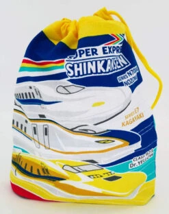 Shinkansen Cup Drawstring Bag