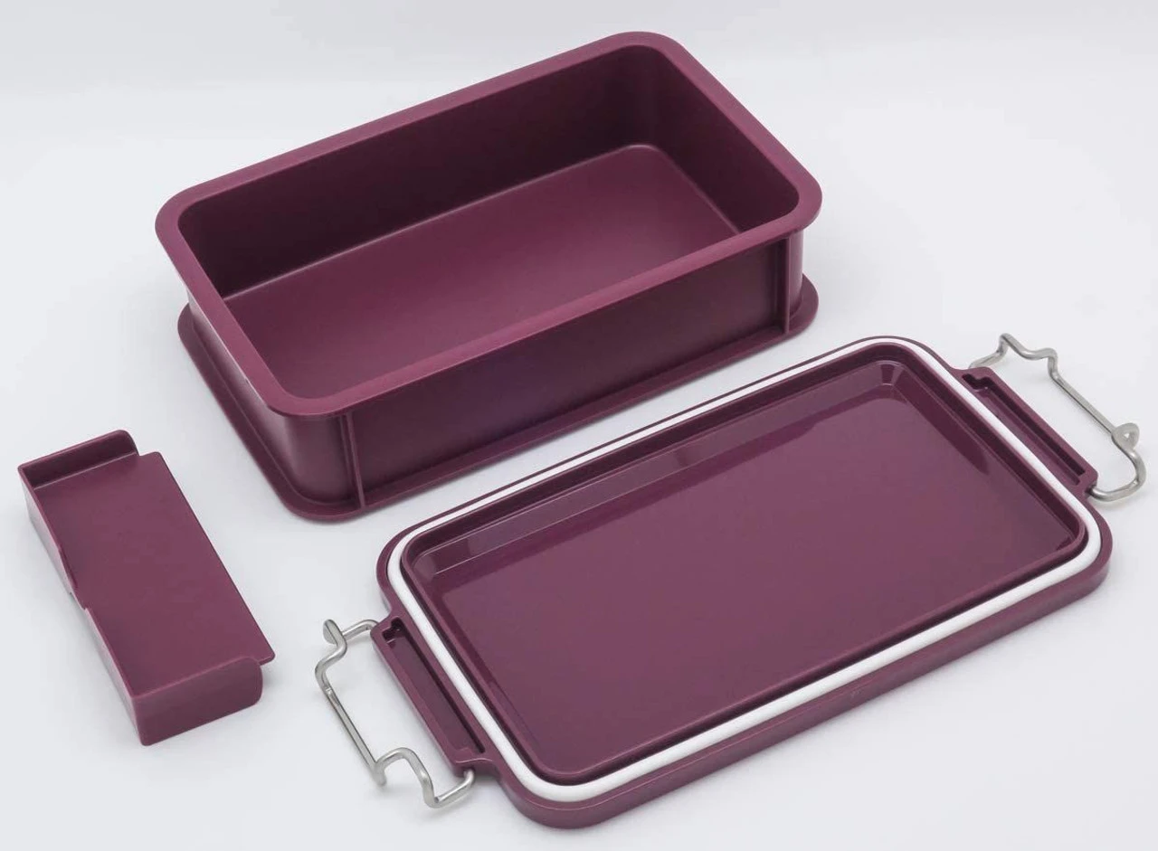 Container Lunch Box JR Freight 20D-1066 750ml (Burgundy) - Image 3