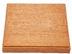 GSI Creos Wooden Base Display Square 15 Cm (For Plastic Models/Figures)