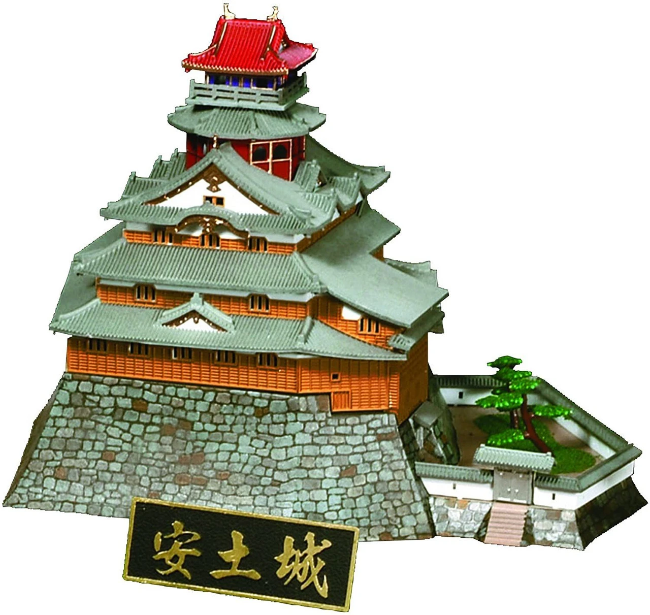 Doyusha S26 Japanese Azuchi Castle 1/350 Scale Plastic Model