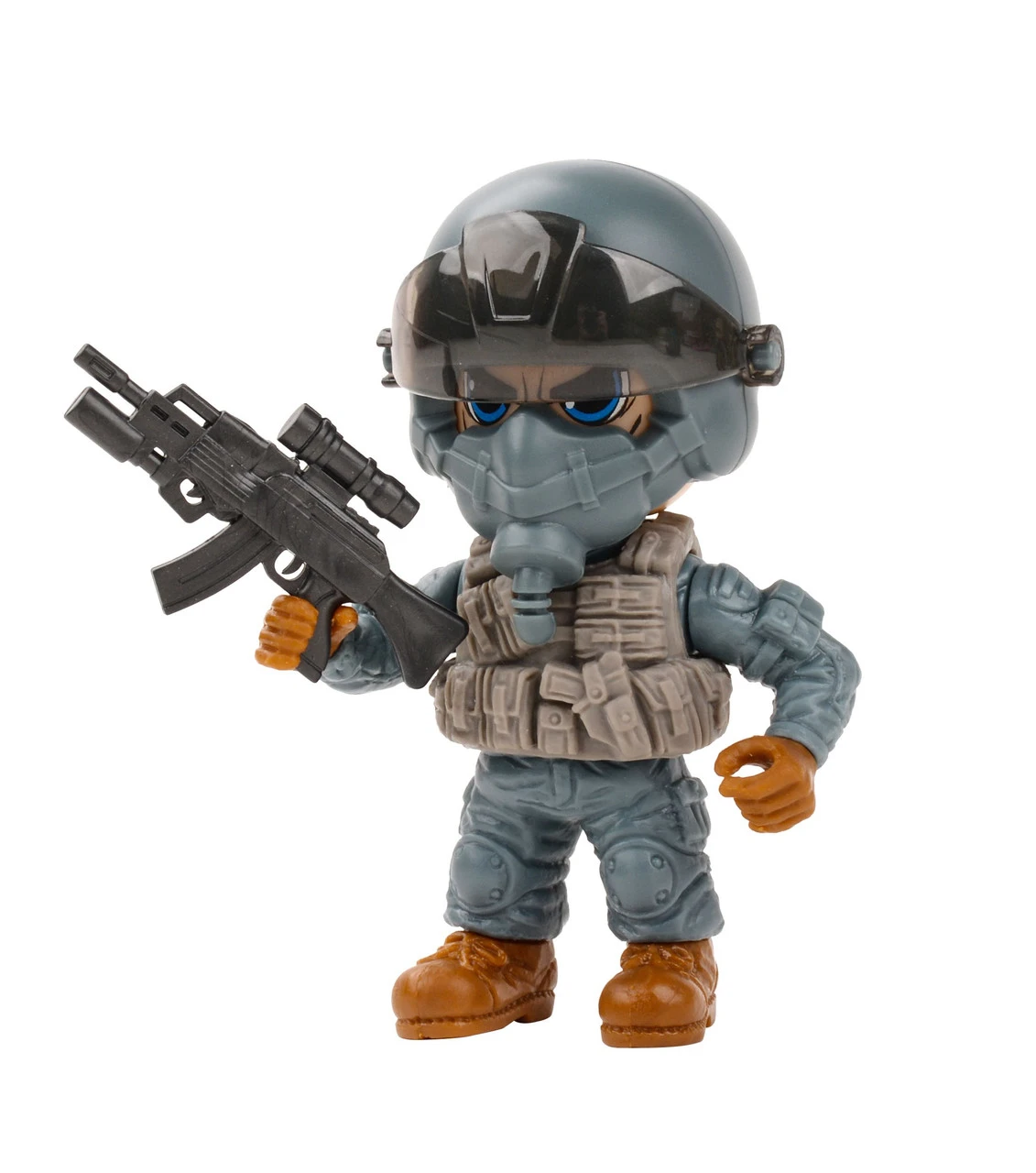 Doyusha Stealth Fighter (Gray) Deformed Plastic Model - Image 4