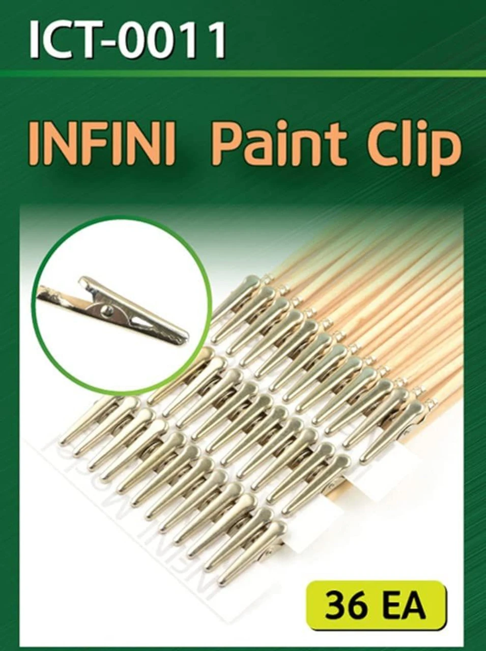 INFINI Model Paint Clip Set 36pcs - Image 2