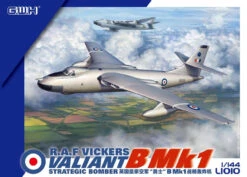 Great Wall Hobby 1/144 Royal Air Force Strategic Bomber Valiant B.Mk.1 Plastic Model