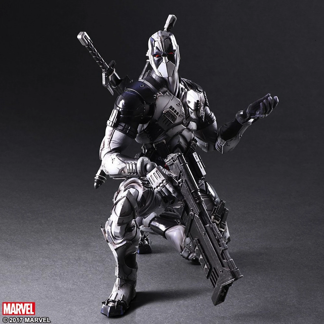 Square Enix Marvel Universe Variant Play Arts Kai - Deadpool X-Force Version Figure - Image 5