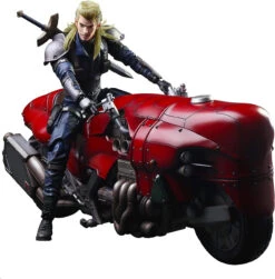 Square Enix Play Arts Kai Roche & Motorcycle SET Figure (Final Fantasy VII Remake)