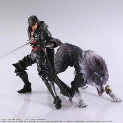 Square Enix Bring Arts Clive Rosfield And Torgal Figure (Final Fantasy XVI)