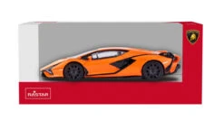Doyusha 1/43 Diecast Car Lamborghini Sian Orange Finished Model