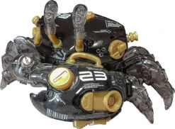 ORANGE CAT INDUSTRY AQUACULTURE TANK 007: Fiddler Crab (Gold Black) Plastic Model