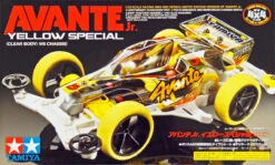 Tamiya 95060 Mini 4WD Avante Jr. Yellow Special Clear Body (VS CHassis) 1/32